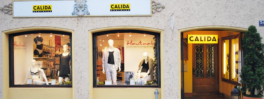 Calida Wäschegeschäft Hautnah in Bad Reichenhall